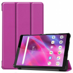 Lenovo Tab M8 3rd Gen FHD HD TB 8505F TB-8505X TB-8506F TB-8705F Case PU nahast kaitse&uuml;mbris Lenovo Tab M8 tahvelarvuti jaoks Tab M8 (TB-8505/8705) lilla