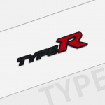 Auto metall For H-o+n+da Type-R Type-S logo 3D m&auml;rgi kirjad Kleebised Pagasiruumi kleebis Ci-vic Fit Acc-ord HRV Ja-zz Mu-gen Car Styling 1 Typer