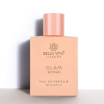 Bella Vita Luxury GLAM Woman parf&uuml;&uuml;mvesi talle valge mee ja Virginia seedriga|Lilleline kauakestev EDP parf&uuml;&uuml;m naistele, 100 ml