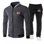 Rock Shox Shock Suspension Mountain Mtb 2023 meeste puhtast puuvillast spordikomplekt kapuutsiga, l&otilde;dvalt hingav lukuga pullover + p&uuml;kste &uuml;likond XL