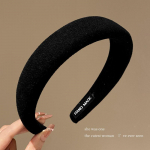 Moodsad &uuml;hev&auml;rvilised laiad juuksepaelad, t&uuml;drukud, vintage elastsed juuksepaelad, paksud peapaelad, juukser&otilde;ngad Korea juuste aksessuaarid naistele