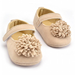 Vasts&uuml;ndinud beebit&uuml;drukute eelk&otilde;ndija pehme p&otilde;hjaga libisemisvastased kingad jalatsid &uuml;hev&auml;rvilised klassikalised printsessi t&uuml;drukute v&otilde;revoodi Mary Jane lillekingad 11cm khaki