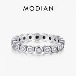 Luksuslik originaal 925 Sterling Silver Starshine CZ s&otilde;rmes&otilde;rmus autentsed ehted naistele pulmakingitus 5 h&otilde;be