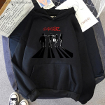 Gorillaz Hoodies Meeste/naiste tr&uuml;kitud t&auml;navar&otilde;ivad Muusikab&auml;nd Pusad Harajuku Hip Hop Meeste riided Harajuku Top Oversize kapuuts 2XL