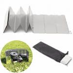 &Otilde;ues 10 plaadiga alumiiniumist kokkupandav matkapikniku toiduvalmistamise tuulekaitse