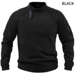 Meeste &otilde;ues fliisist taktikaline armee jope matka telkimine talvine termiline tuulekindel USA armee s&otilde;jav&auml;e v&auml;lisr&otilde;ivad XS must