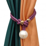 2 tk praktiline kardinapael Pilkup&uuml;&uuml;dev Mugav reguleeritav magnetiline p&auml;rliga kardinaside elutuppa kohv