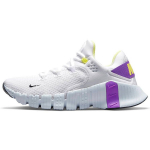Nike Free Metcon 4 Valge Wild Berry Naiste Tennised Roosa Pure-Platinum Light-Lemon-Twist CZ0596-157 36