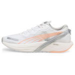 Puma Run XX Nitro Wildwash Naiste tossud Valge Metallik-H&otilde;bedane Fizzy-Melon 376261-01 35.5