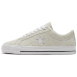 Converse One Star Pro Ox Egret Unisex Tossud Kreemjas Must Valge A03220C 35.5