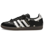 atmos x FACE x adidas Samba OG Tikitud Karikakrad Unisex Tossud Must Core-Black Jalatsid-Valge H03848 36 black