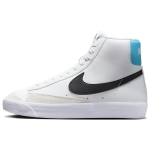 Nike Blazer Mid 77 GS Valge Must Foto Sinine Laste Tossud Hele-Foto-Sinine Sail DA4086-108 36 white