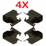 For Ford Focus Mk2 kate, aknaklambrid, metallist klambrid esiklaasi all 4X