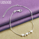 925 Sterling H&otilde;bedast Snake kett, S&uuml;dame K&auml;ev&otilde;ru Peo Moe Kingitus Ehted 20cm