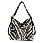 Naiste k&auml;ekott Sebra Print Suure mahutavusega mitmeotstarbeline &otilde;lakott Nahast kandekott