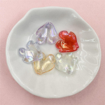 20 tk pojengi kroonlehe kuju v&auml;rvilised lahtised helmed isetehtud magusad k&auml;ev&otilde;ru kaelakee ehted 19*18,5 mm isetegemine k&auml;sitsi valmistatud mitmev&auml;rviline