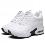 TUINANLE naiste kingad vabaaja v&otilde;rguga paksud tossud, hingavad naiste sisek&otilde;rgust suurendavad kingad 35 valge