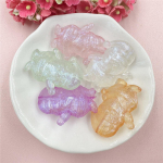 10 tk. DIY Ehted Aksessuaarid Helmed Akr&uuml;&uuml;l k&auml;ev&otilde;ru K&otilde;rvar&otilde;nga jaoks J&otilde;ulup&auml;kapikkude tegemine L&auml;bipaistev 25*30mm UV V&auml;rvilised aksessuaarid Helmestega materjalid mitmev&auml;rviline