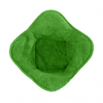 Soojendusn&otilde;u kate Mikrolaineahjus ohutu ja h&otilde;lpsasti k&auml;sitsetav kuumakindel nurgaserva disainiga kausi potihoidjaga roheline