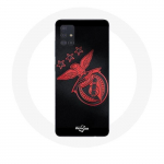 Samsung Galaxy A51 &uuml;mbris slb benfica must taust