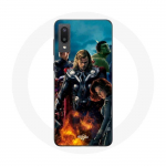 Coque pour Samsung Galaxy A02 Avengers film de super h&eacute;ros