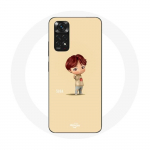 Coque pour Xiaomi Redmi Note 11S BTS TinyTAN Animation Suga