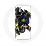 Valge taustaga &uuml;mbris Xiaomi Poco M3 Pro Valentino Rossi Speed ​​​​driverile