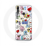 Coque pour Huawei P30 Lite BTS Bangtan Sonyeondan BT21 Van Tata Chimmy Cooky Rj Koya Mang Et Shooky