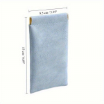 Suurep&auml;rane automaatne sulgumine, veekindel ja vastupidav taskusuuruses prilli&uuml;mbris kodu p&auml;ikeseprillide koti jaoks sinine