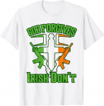 Irish Mob Boys Gangster Mafia Gun Cross Family Unisex T-s&auml;rk S
