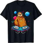 Laiskloom DJ EDM Reiver Trance Muusikafestivali Disain Unisex T-s&auml;rk S