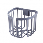 Ristk&uuml;likukujuline plastikust vannitoariiul Hea ventilatsioon WC-paber du&scaron;iriiul K&ouml;&ouml;gitarvikud hall