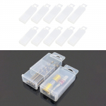 10-osaline puuritera hoiukarp, s&uuml;vistatav konteiner, teleskoop reguleeritav 1mm 4mm