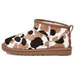 UGG Classic Ultra Mini saapad lehmamustriga (Naised) Naiste tossud Kastan 1123630-CHE 38