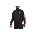 Nike Liverpool N98 Kootud Lukuga Jakk Seisva Krae ja Triibulise Logoga Meeste &Uuml;ler&otilde;ivad Must DB2944-010 M black