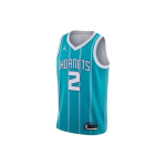 Meeste Air Jordan Lamelo Ball Hornets Icon 2022 Swingman s&auml;rk Rapid Teal Streetwear CN8016-453 M