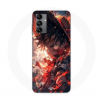 Coque Maniacase pour Samsung Galaxy A04s One piece Luffy &eacute;nerv&eacute; art manga anime