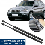 2 TK Auto Kapoti T&otilde;stuk &Otilde;hutoestus Varras Amortisaatorid BMW E70 E71 X5 X6 2006 2007 2008 2009 2010 2011 2012 2013 51237148346