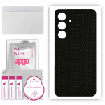 apgo Protective Skin Sticker for the back compatible with Samsung Galaxy F34 5G, Wrap Film, Foil, Vinyl - Pattern Matrix