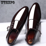 Briti meeste nahast kingad Meeste s&uuml;gisesed heledast nahast &auml;rilised ametlikud t&ouml;&ouml;kohad, mustad teravad, k&otilde;ik Metchi meestekingad 38 must