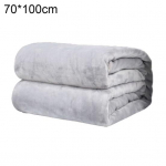 Pol&uuml;ester pehme soe &uuml;hev&auml;rviline tekk magamiskatte vaip koduse magamistoa voodipesu jaoks 70*100cm. h&otilde;behall v&auml;rv