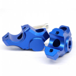 Mootorratta juhtraua &uuml;lest&otilde;stuki tagurpidi kronsteini komplekt fFor Yamaha MT-09 FZ-09 MT09 2013 2014 2015 2016 sinine