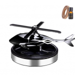 P&auml;ikeseenergia Helikopter Auto &Otilde;huv&auml;rskendaja P&ouml;&ouml;rlev Propeller Kauakestev L&otilde;hn Deodorant Auto Aroomiteraapia Hajuti sinine