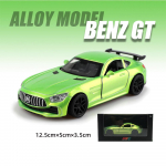 1/36 skaala sulamist Benz AMG GT v&otilde;idus&otilde;iduauto survevalatud mudel M&auml;nguasja simulatsioonis&otilde;idukid Tagasit&otilde;mmatavate m&auml;nguasjadega mudelid laste kollektsiooni kingitusteks 1/36-Size:12*5*3cm roheline