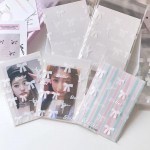 Ins Ballet Style Pocard Protector Kpop Bowknot Print isekleepuvad Opp kotid puhas