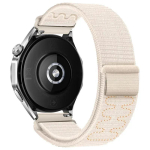 K&auml;epael 20/22mm Nailonrihm Samsung Galaxy Watch 6/5/pro 45mm 44 4 rihmale/Classic 46 40 active 2 Rihm huawei gt 2/3/4 rihmale 22MM gray