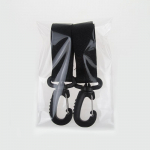 Beebi jalutusk&auml;ru konks Beebi jalutusk&auml;ru tarvikud Mitmeotstarbelised aksessuaarid m&auml;hkmekottide jaoks Mommy kott Konksu tarvikud must