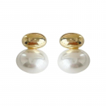 Uued prantsuse elegantsed kuldse v&auml;rvi ubade ja &otilde;mblustega lamedad p&auml;rlk&otilde;rvar&otilde;ngad Korea moepeo naiste armsateks aksessuaarideks kuld