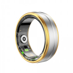 YurKem Smart Ring S&uuml;dame l&ouml;&ouml;gisageduse Vere Hapniku Verer&otilde;hu m&otilde;&otilde;tjad Mehed Naised Fitness Tracker Sport IP68 Veekindel Bluetooth Ring 21.6mm(size 12) h&otilde;be