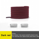 NR.8 elastsed kapslid lukustavad kingapaelad, lipsuta kingapaelad, kiired tossud kingapaelad, lapsed t&auml;iskasvanud, naised, mehed, kingad, paelad Black